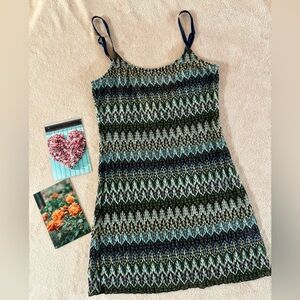 Free People- Multicolor Knit Dress